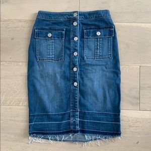 ✨ A&F Midi Denim Skirt ✨
